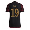 Herren Fußballbekleidung Deutschland Leroy Sane #19 Auswärtstrikot WM 2022 Kurzarm